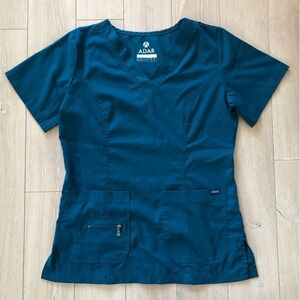 Adar Pro Scrub Short Sleeve Top Women’s Size S